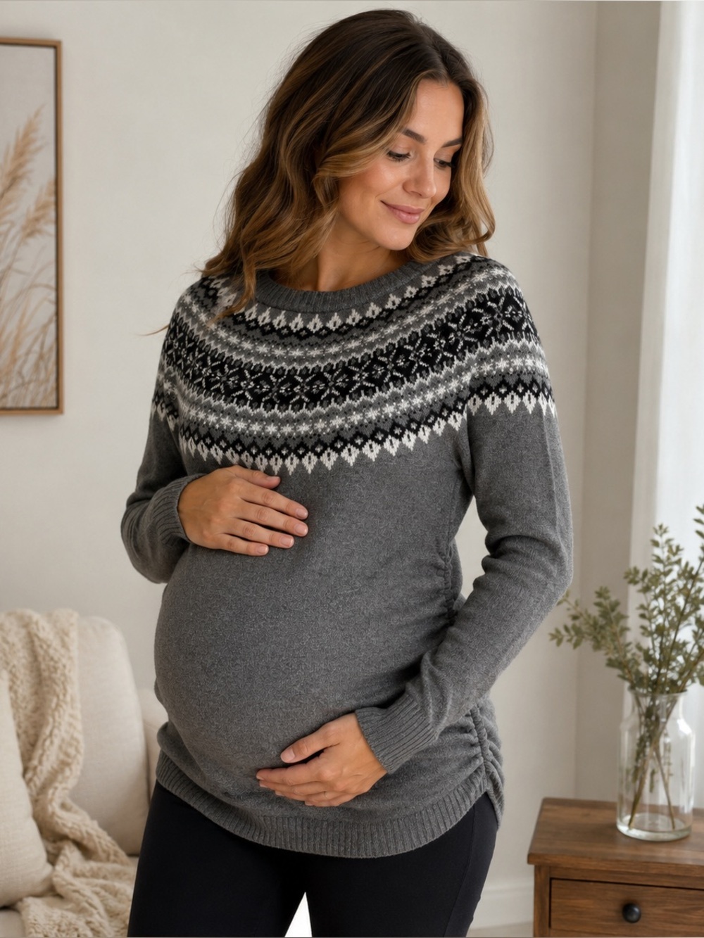 H&M women’s maternity sweater SM